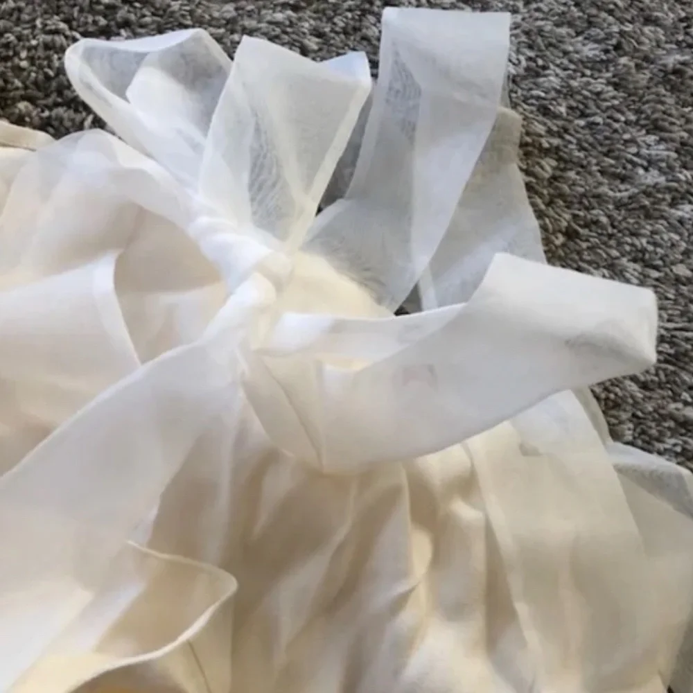 BEST Reformation Kairo Midi Dress - Ivory Off White Bridal Wedding Event Sz12 - Picture 6 of 11